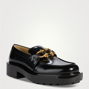 BOTTEGA VENETA
Monsieur Patent Leather Loafers NIB